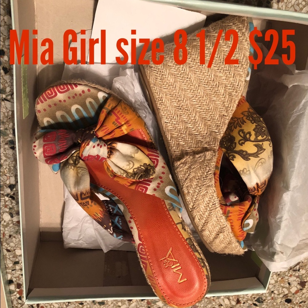 Stylish summertime wedges